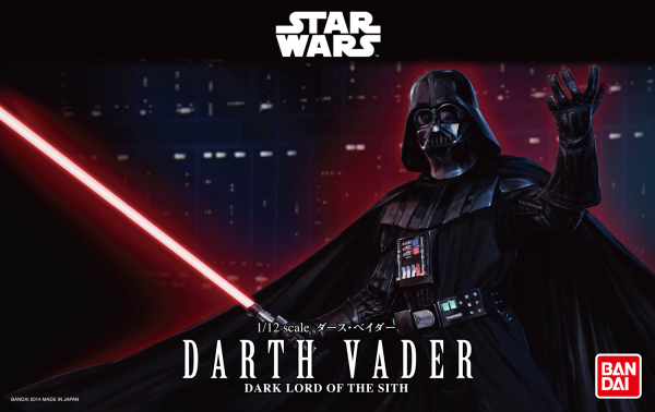 Star Wars Bandai Model Kit: DARTH VADER (1/12) 