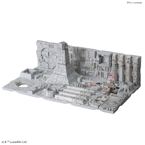 Star Wars Bandai Model Kit: Death Star Attack Set 