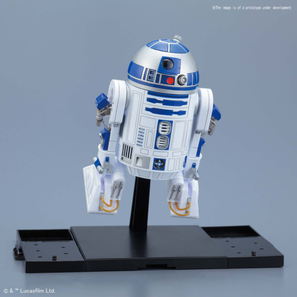 Star Wars Bandai Model Kit: R2-D2 (ROCKET BOOSTER Ver.) (1/12) 