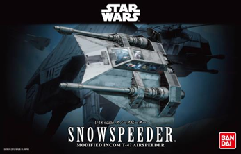 Star Wars Bandai Model Kit: T-47 Snowspeeder (1/48) 