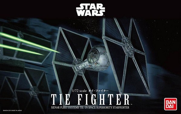 Star Wars Bandai Model Kit: Tie Fighter (1/72) 