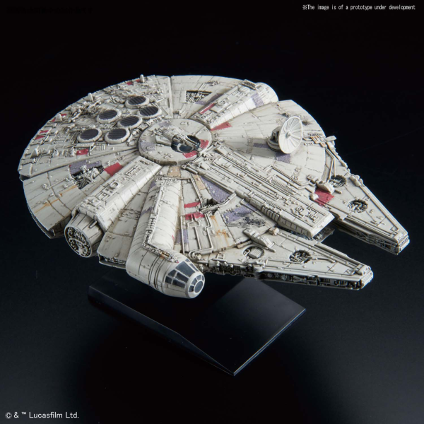 Star Wars Bandai Vehicle Model Kit 015: MILLENNIUM FALCON [STAR WARS: THE EMPIRE STRIKES BACK] 