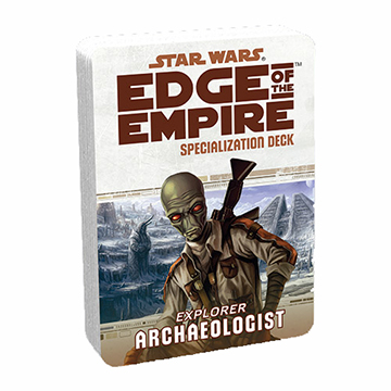 Star Wars Edge of the Empire: Specialization Deck - Explorer Archaeologist (SALE) 