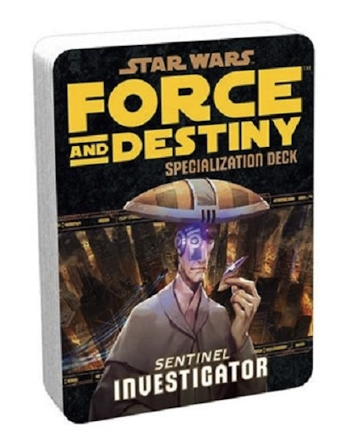 Star Wars Force and Destiny: Specialization Deck: Sentinel Investigator 
