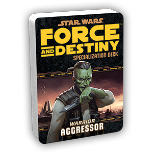Star Wars Force and Destiny: Specialization Deck- Warrior Aggressor 