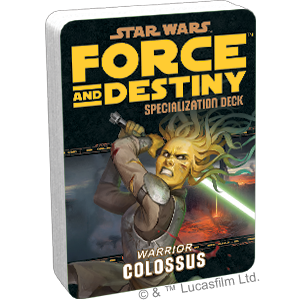 Star Wars Force and Destiny: Specialization Deck- Warrior Colossus 