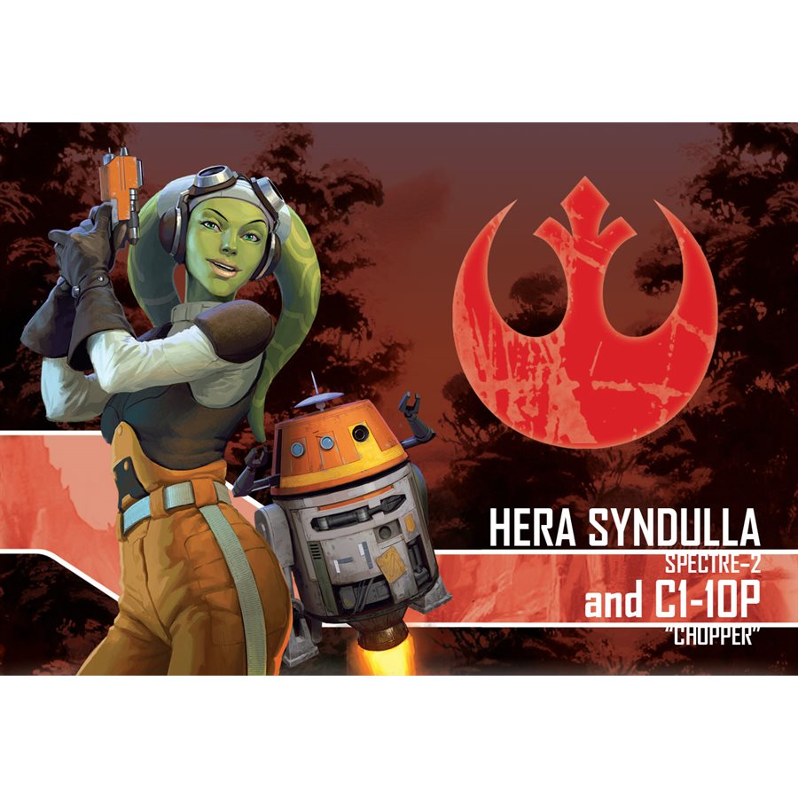 Star Wars Imperial Assault: Hera Syndull and C1-10P Ally Pack 