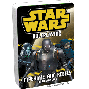 Star Wars Roleplaying: Imperial & Rebels Deck III Adversary Deck 