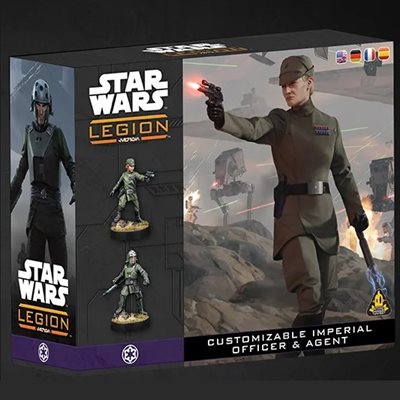 Star Wars Legion: Customizable Imperial Officer & Agent 