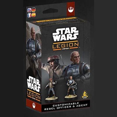 Star Wars Legion: Customizable Rebel Officer & Agent 