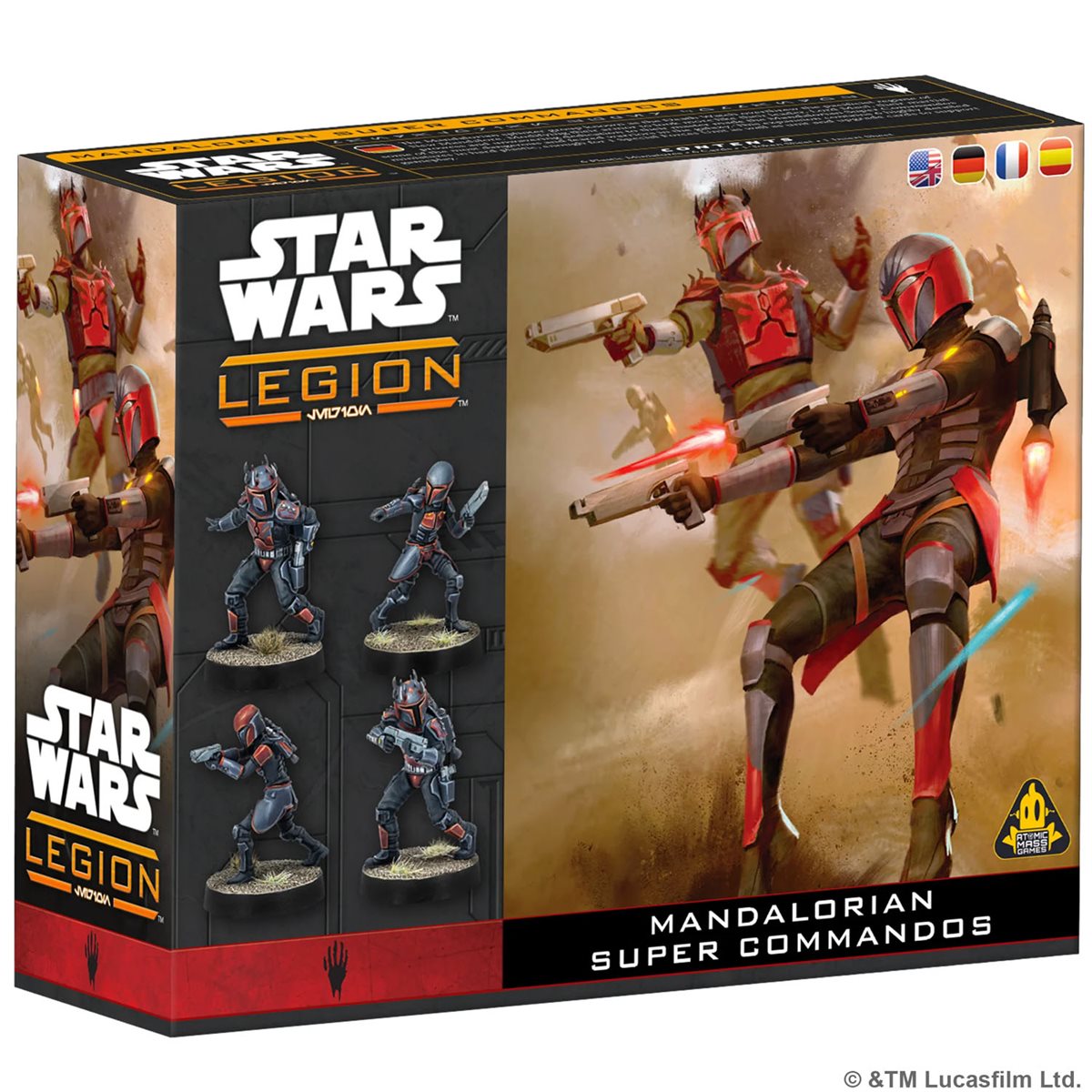 Star Wars Legion: Mandalorian Super Commandos 