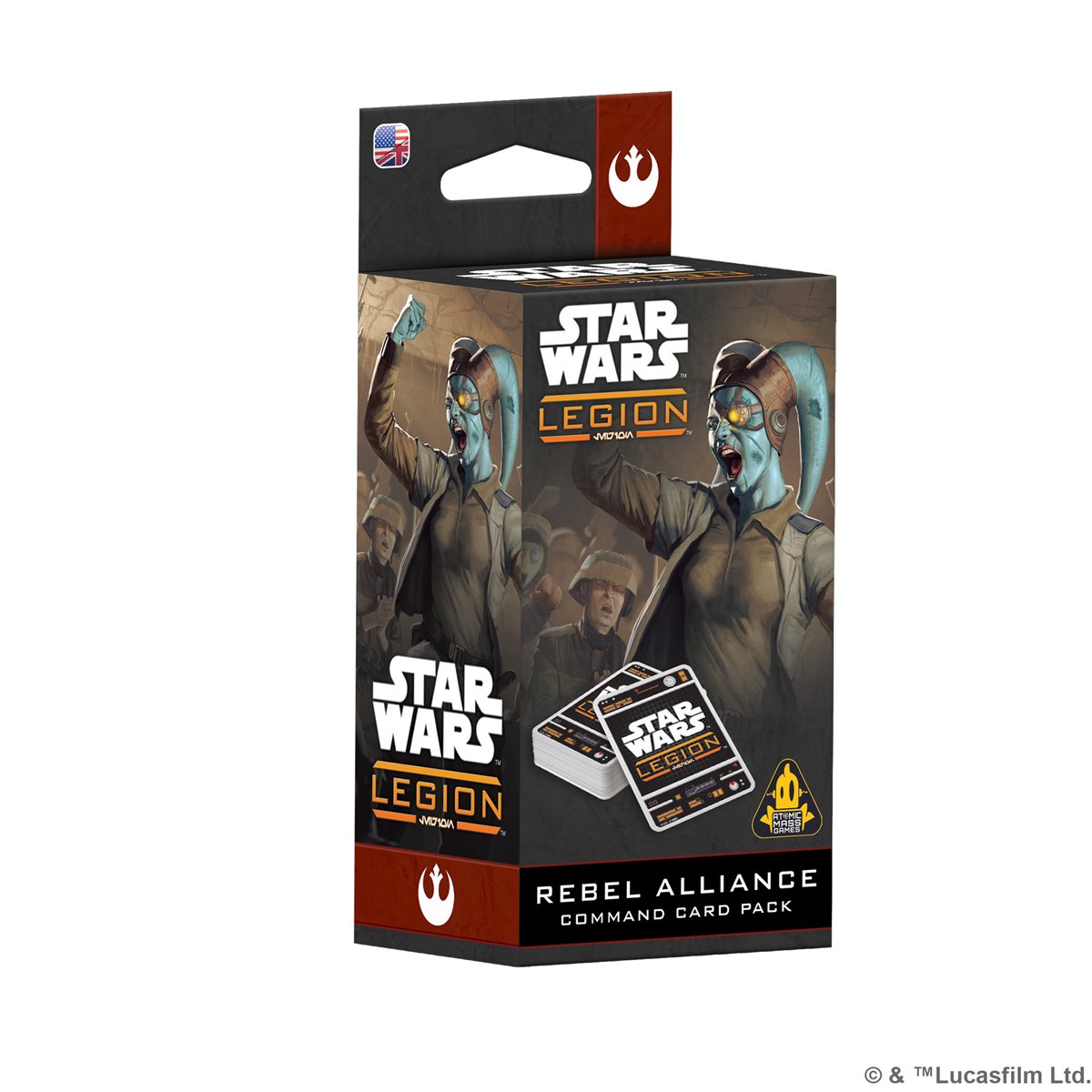 Star Wars Legion: Rebel Alliance Command Card Pack 