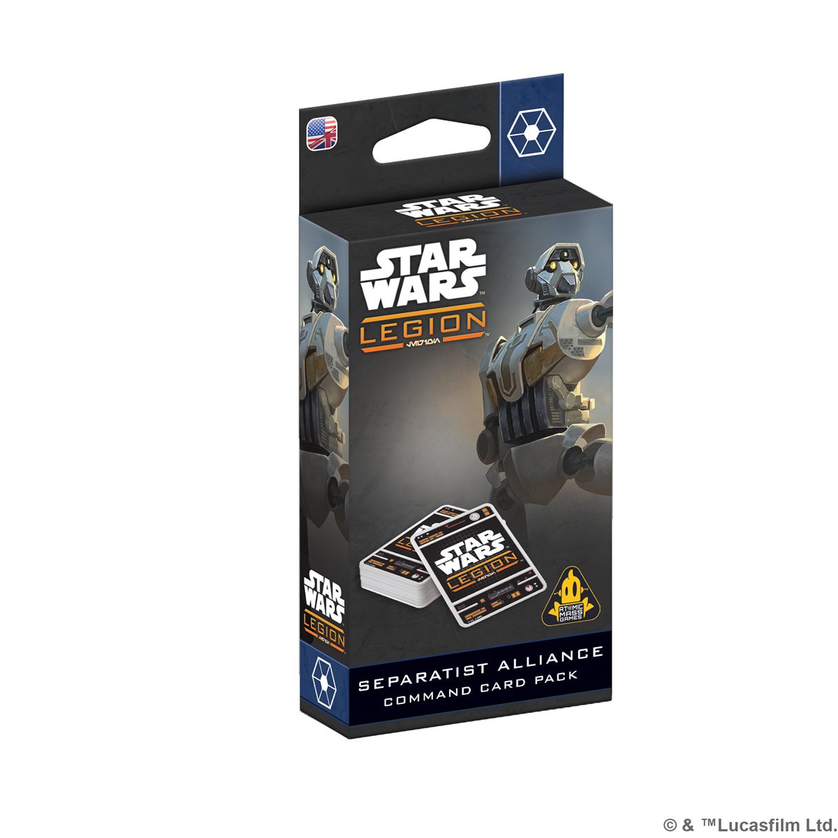 Star Wars Legion: Separatist Alliance Command Card Pack 