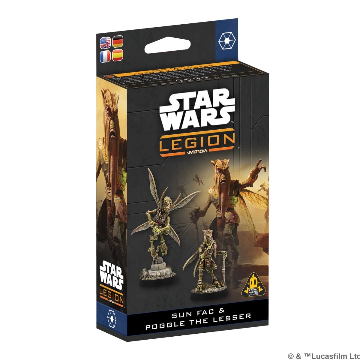 Star Wars Legion: Sun Fac & Poggle The Lesser 