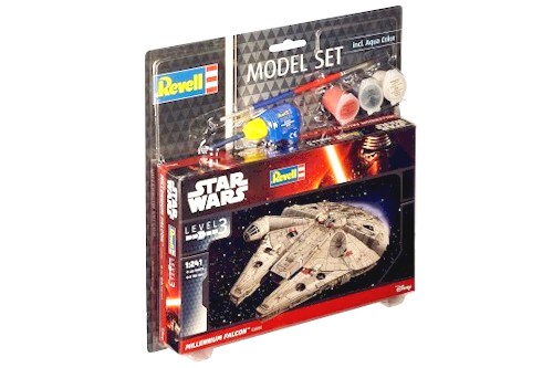 Star Wars: Millennium Falcon (Model Kit with Paint/Glue/Brush)  
