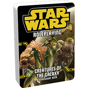 Star Wars Roleplaying: Creatures of the Galaxy Adversary Deck 