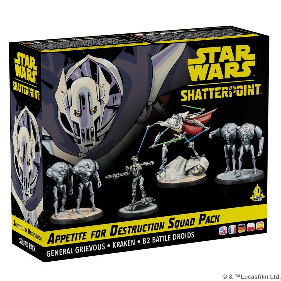 Star Wars Shatterpoint: Appetite for Destruction Squad Pack 