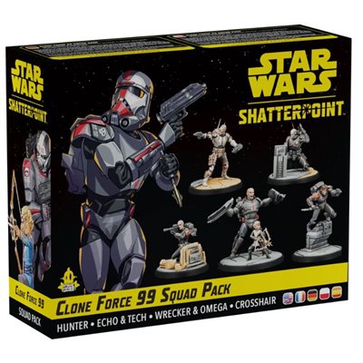Star Wars Shatterpoint: Clone Force 99 Squad Pack 