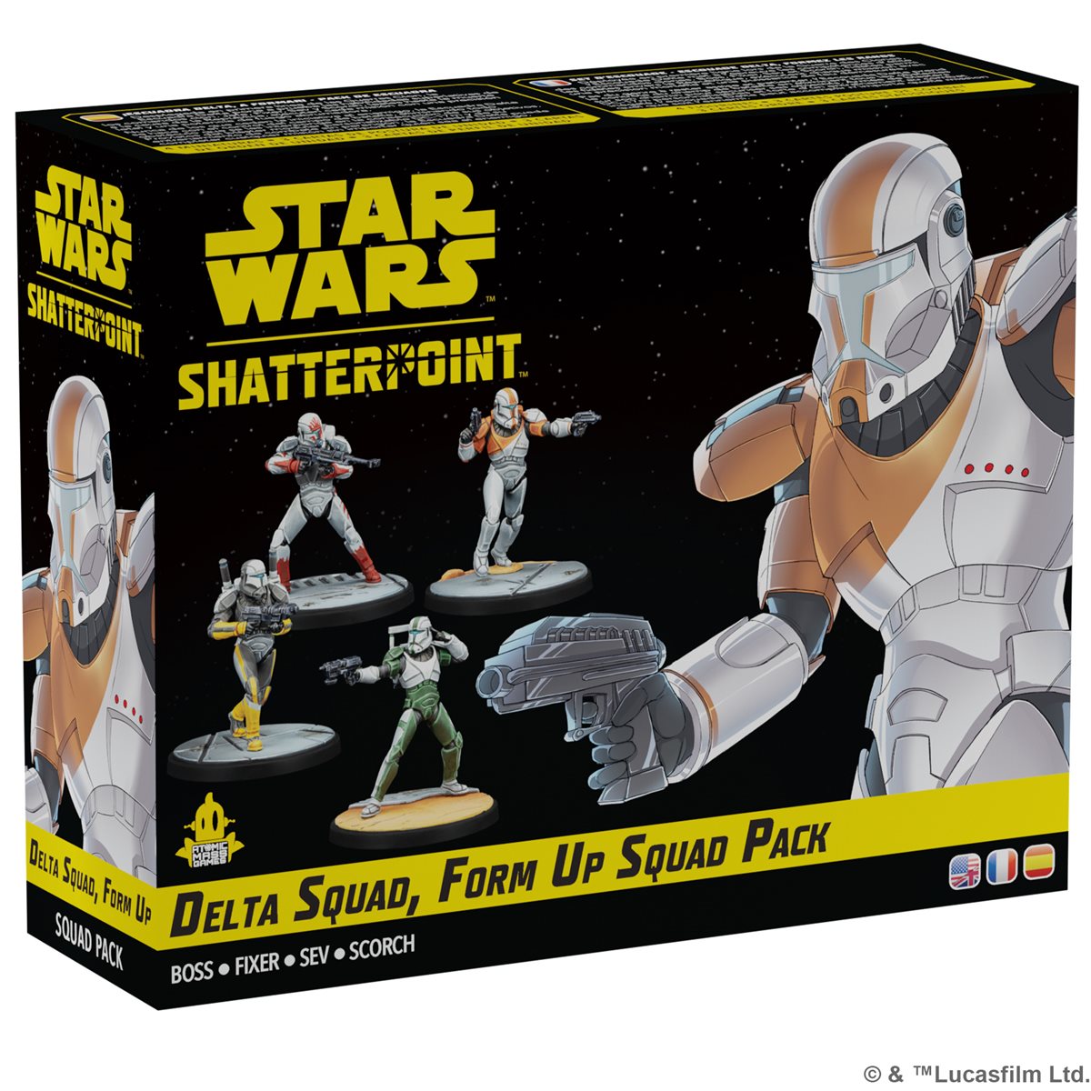 Star Wars Shatterpoint: Delta Squad, Form Up 