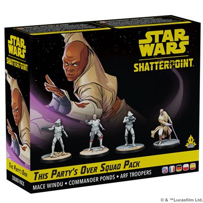 Star Wars: Shatterpoint: This Partys Over: Mace Windu Squad Pack 