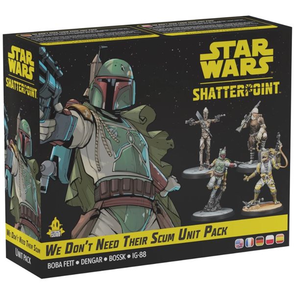 Star Wars Shatterpoint: We Dont Need Their Scum Unit Pack 