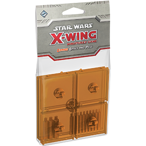 Star Wars X-Wing: Bases and Pegs- Orange 