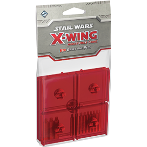 Star Wars X-Wing: Bases and Pegs- Red 
