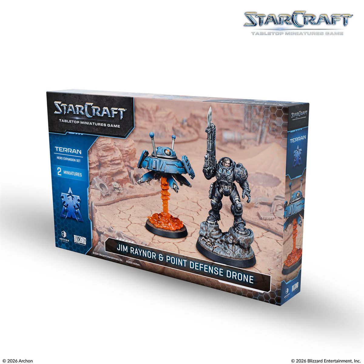 Starcraft: Terran Jim Raynor & Point Defense Drone 