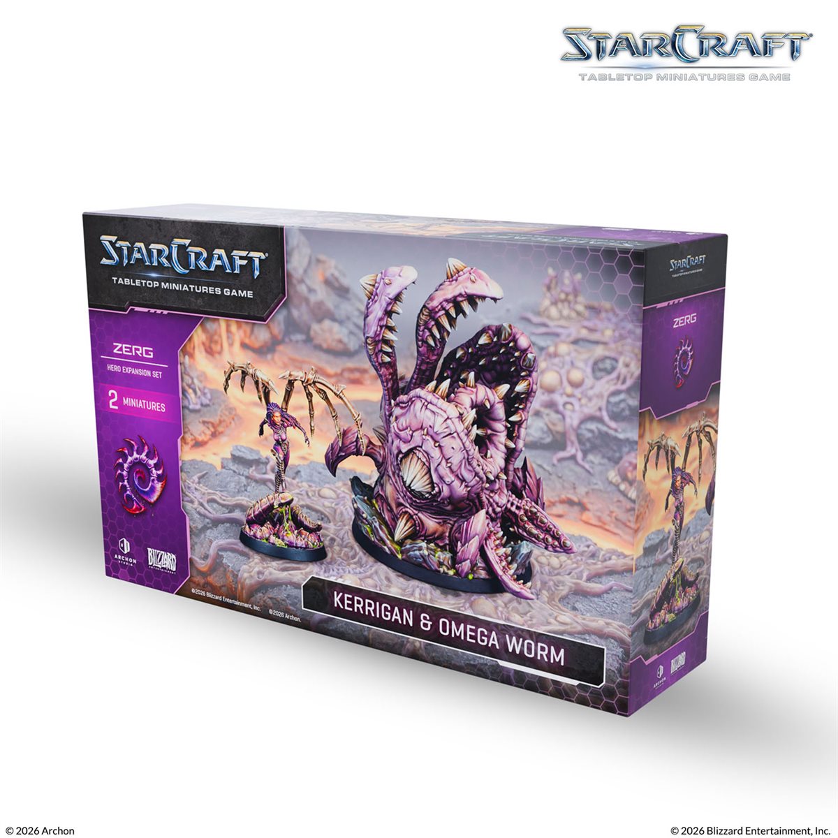 Starcraft: Zerg Kerrigan & Omega Worm 