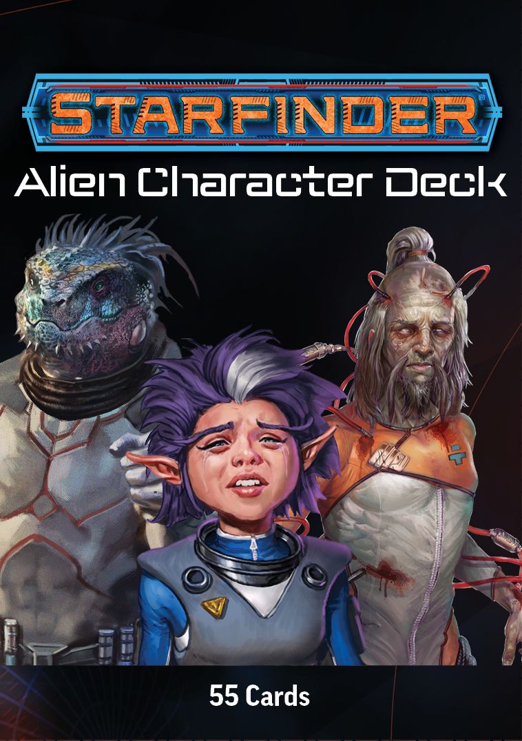 Starfinder: Alien Character Deck 