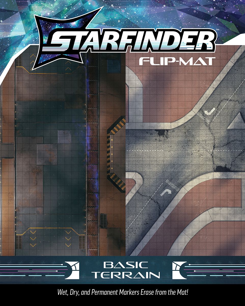 Starfinder: Flip-Mat: Basic Terrain 