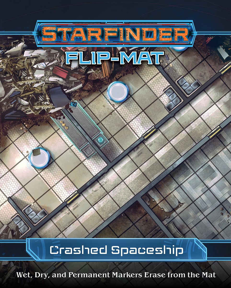 Starfinder: Flip-Mat: Crashed Starship 