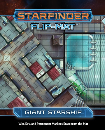 Starfinder: Flip-Mat: Giant Starship 
