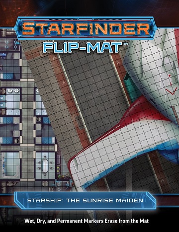 Starfinder: Flip-Mat: Starship The Sunrise Maiden 