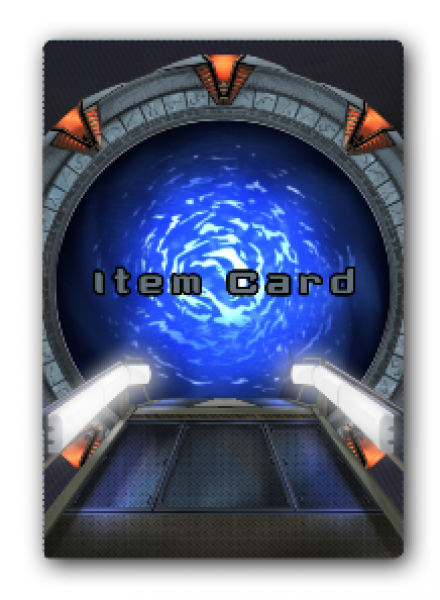 Stargate SG-1 Roleplaying Game: Item Cards 