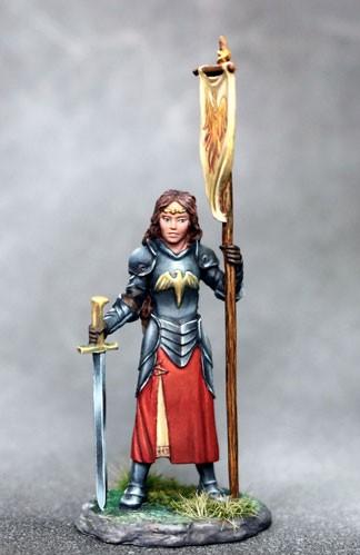 Stephanie Law Masterworks: Female Paladin with Sword and Banner 