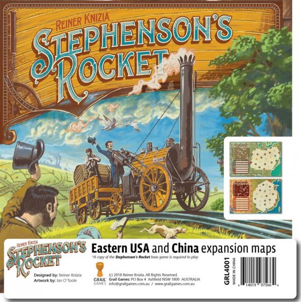 Stephensons Rocket: Eastern USA & China Expansion 