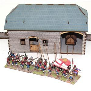 4Ground Miniatures: 28mm: Stone Coaching Stable