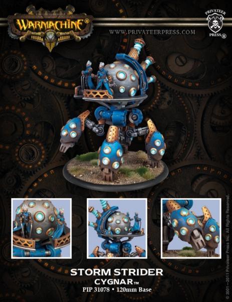 Warmachine: Cygnar (31078): Storm Strider 