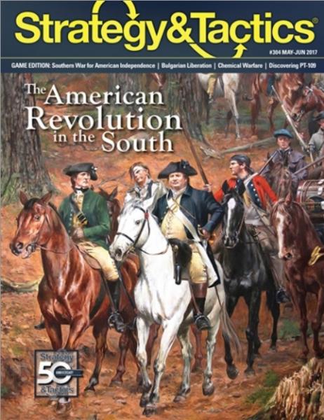 Strategy & Tactics Magazine #304: The American Revolution in the South 