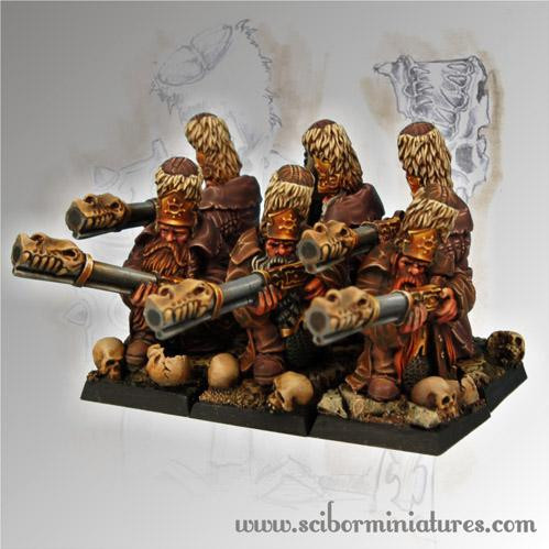 Scibor Monstrous Miniatures: Strielecs set of 6 miniatures 