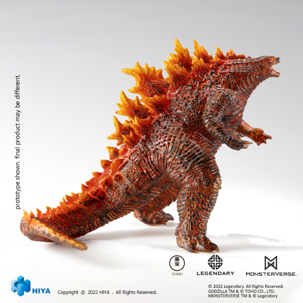 Stylist Series: Godzilla: King of the Monsters: Burning Godzilla New Year Exclusive 