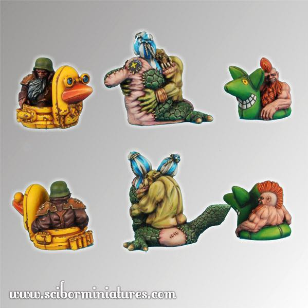 Scibor Monstrous Miniatures: Summer Set (3) 