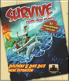 Survive: Escape From Atlantis Dolphins and Dive Dice 