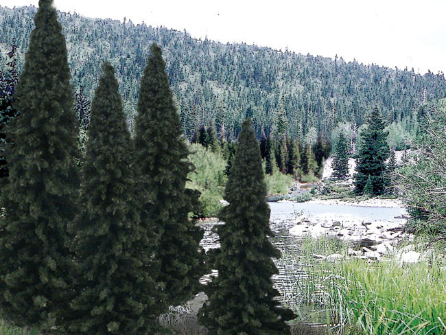 Woodland Scenics: Ready Made Trees: Fir- 18 Trees 