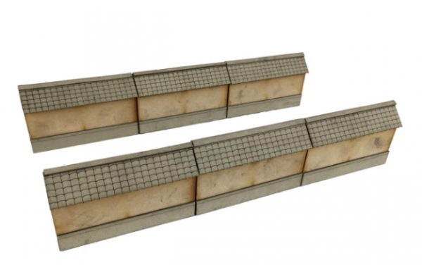 TT Combat Eastern Empire: Yagura Straight Wall Sections 