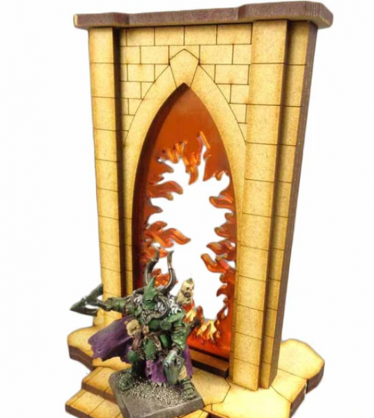 TT Combat Fantasy Scenics: Minor Riftgate of Fire 