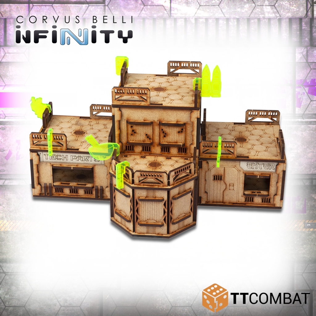 TT Combat Infinity Terrain: Shopping Centre 
