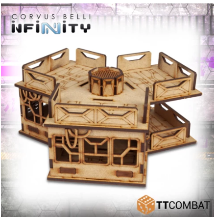 TT Combat Infinity Terrain: Tri Building 