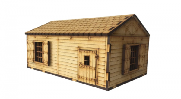 TT Combat Roleplay Game Scenics: Hunting Lodge 